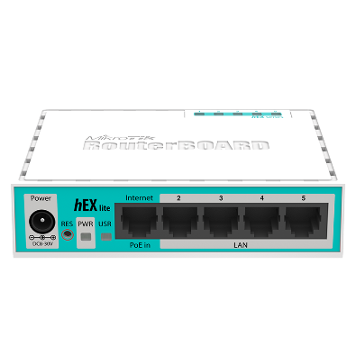 mikrotik rb750r2 hex lite